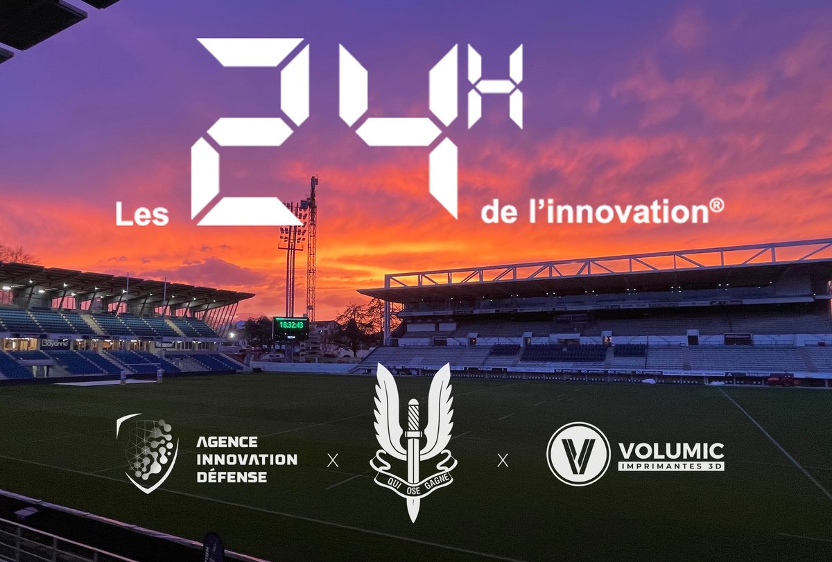 volumic3D's tweet photo. L’@Agence_ID a organisé les 24 heures de l’innovation au profit des Forces Spéciales de l’Armée de Terre, de la Marine Nationale et de l’Armée de l’air et de l’espace.

👏 Félicitations aux étudiants

#impression3D #Innovation #MadeInFrance #Imprimantes3d #ImpressionArmée https://t.co/xGT7vaWyI8