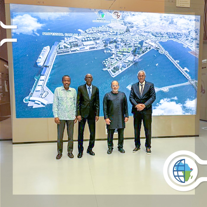 Yesterday, the Chairman received at Red Sea World,  Prof. Carlos Lopes, former Under-Secretary-General of the United Nations and Executive Secretary of the Economic Commission for Africa and currently Honorary professor at Mandela School of Public governance - University of Cape