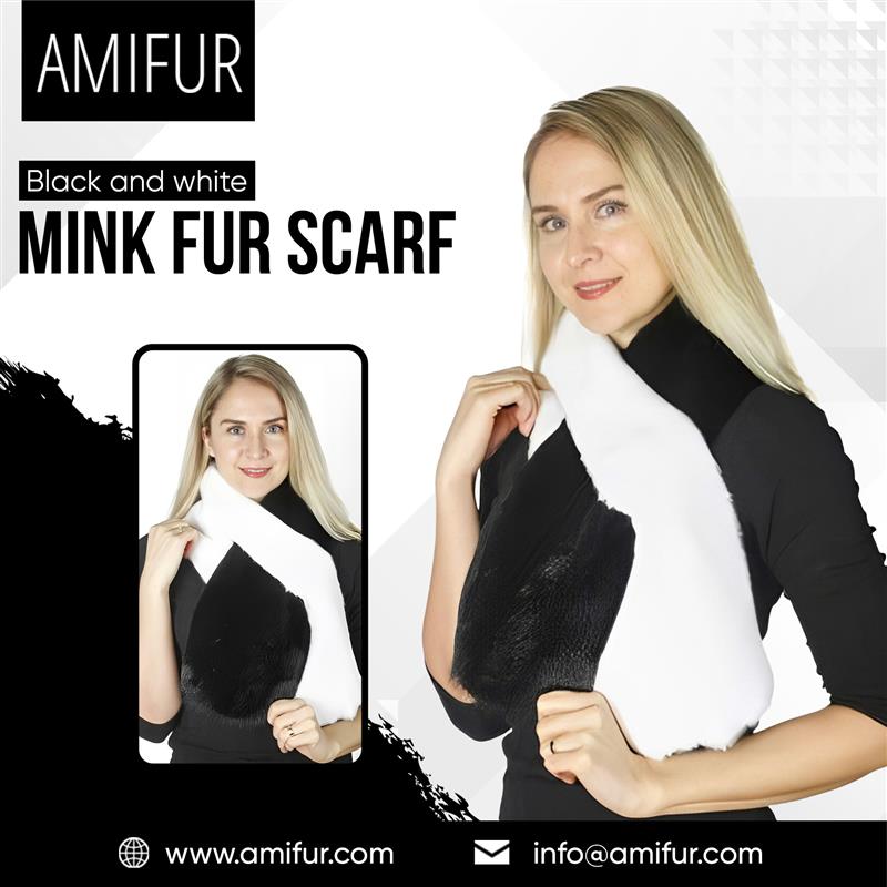 infoamifur9698's tweet photo. ✨ Black &amp; White Mink Fur Scarf – Bold Elegance in Every Thread 🖤🤍❄️

A monochrome touch, refined and sleek,
For winter days and nights unique.🌙🧣
 
https://t.co/wfrSFpF09a

#WomensWinterStyle #LuxuryFurScarf #ChicWinterLook #ElegantAccessories #WinterFashionForHer #FurStyle https://t.co/maDzfoS0bq