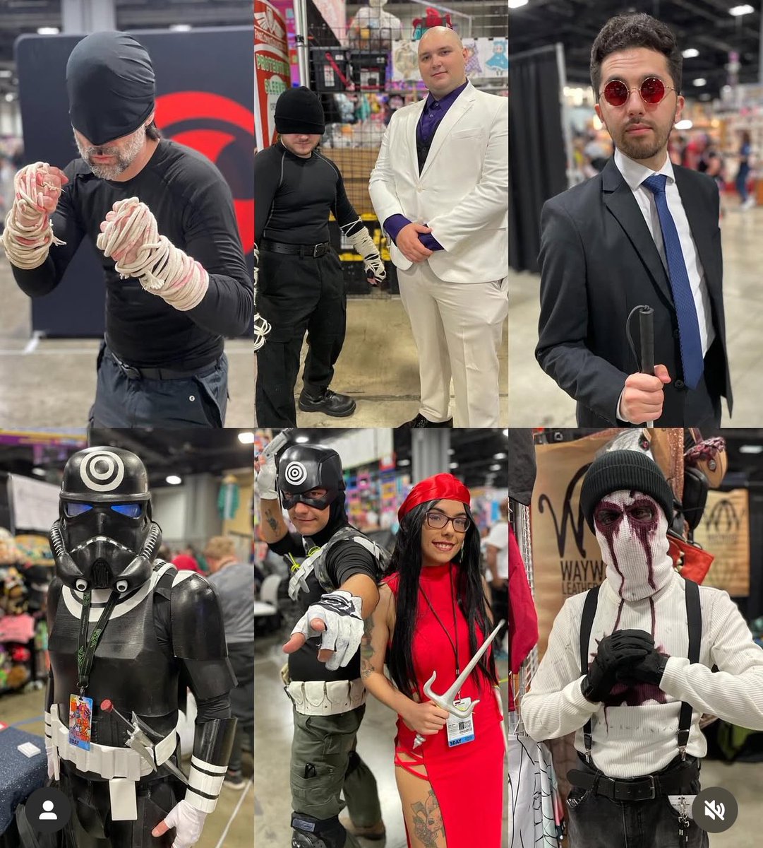 gaudioso_peter's tweet image. #Daredevil family rep’n strong at #AwesomeCon DC 2025 !!! 
📸hellokevinle