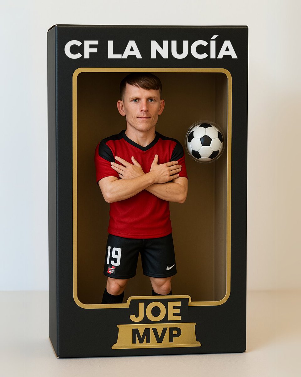 cfnucia's tweet photo. 🔴🅒🅕🅛🅝🔴 

𝗠𝗩𝗣 | @JoeWin_98 elegido MEJOR JUGADOR en la victoria 🆚 @UDECastello. 🌟

El extremo izquierdo volvió a ser decisivo anotando el segundo gol del encuentro. 🎯

#JuguemosAlRojo ♥️

#ADNucía 🧬 
#LaNucíaCiudadDelDeporte https://t.co/LDPP1yOR8u