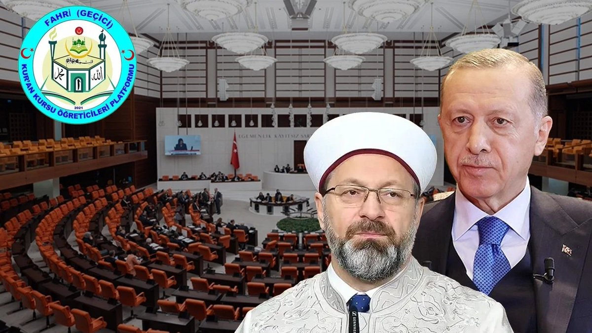 Fahri (Geçici) Kuran Kursu Öğreticileri Platformundan Cumhurbaşkanı Erdoğan'a, Ali Erbaş'a, TBMM’ye kadro çağrısı! #FahriKuranKursuÖğreticilerineKadroŞart
