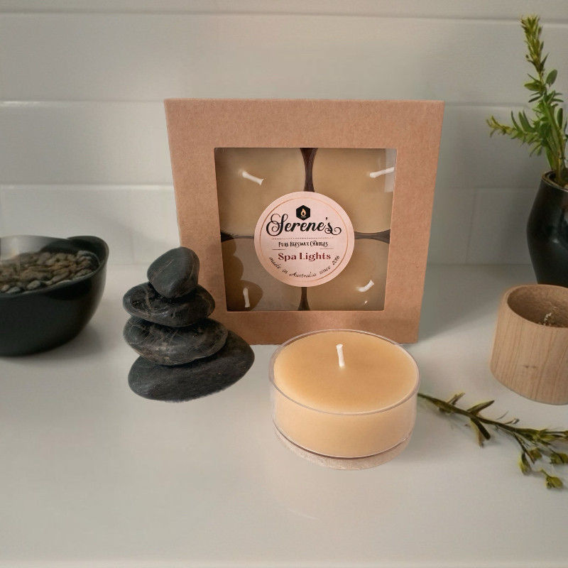 SerenesBeeswax's tweet photo. Introducing our new Spa Light Candles, now available in a box of 4! 🌿 Each pure beeswax candle provides up to 8 hours of soothing burn time, perfect for creating a tranquil spa atmosphere. Eco-friendly and luxurious. #BeeswaxCandles #SpaEssentials 🕯️✨ https://t.co/SnlNBSLNmA https://t.co/QH6fiVLAk2