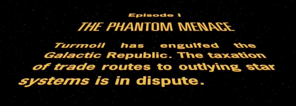 George Lucas had foreseen it…