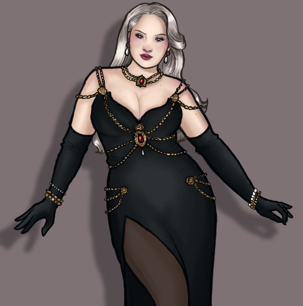 thank god i already drew rhaenyra in this dress 😁