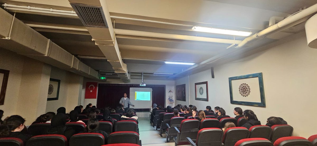 Çatalca Borsa İstanbul MTAL (@imkb_ve) on Twitter photo Okulumuz öğrencilerini TBM (Türkiye Bağımlılıkla Mücadele) programı kapsamında bilinçlendirmeye devam ediyoruz. Sağlıklı sosyal dokuyu korumak, bağımlılığı engellemekle başlar. Sabırla dinleyen öğrenci ve öğretmenlerimize teşekkür ederiz. <a href="/catalca_mem/">Çatalca İlçe Millî Eğitim Müdürlüğü</a> Okulumuz öğrencilerini TBM (Türkiye Bağımlılıkla Mücadele) programı kapsamında bilinçlendirmeye devam ediyoruz. Sağlıklı sosyal dokuyu korumak, bağımlılığı engellemekle başlar. Sabırla dinleyen öğrenci ve öğretmenlerimize teşekkür ederiz. <a href="/catalca_mem/">Çatalca İlçe Millî Eğitim Müdürlüğü</a>