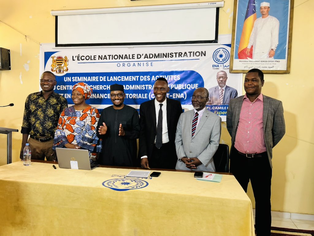 Lancement ce lundi 07 avril 2025, des activités du Centre de Recherche en Administration Publique et en Gouvernance Territoriale (CRAPT-ENA).