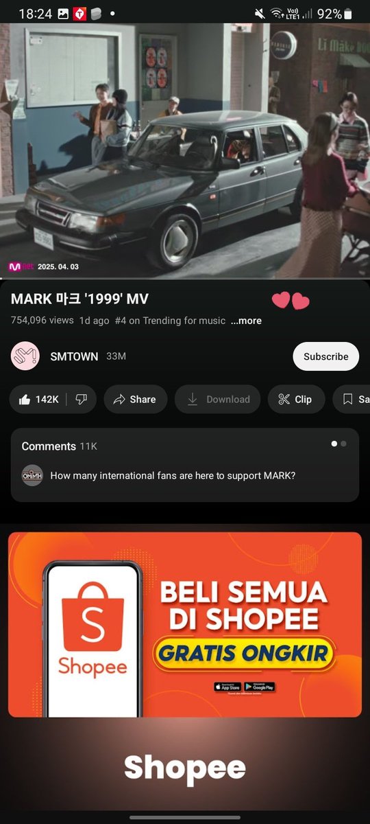 leedyassi's tweet image. Ⓜ️ARK - 1️⃣9️⃣9️⃣9️⃣ STREAMING CHAIN 

🔗: youtu.be/c6PeWqj-moU

#MARK_TheFirstfruit 
#MARK_1999 
#마크의_1999_솔로데뷔 

‼️ DON'T BREAK THE CHAIN ‼️