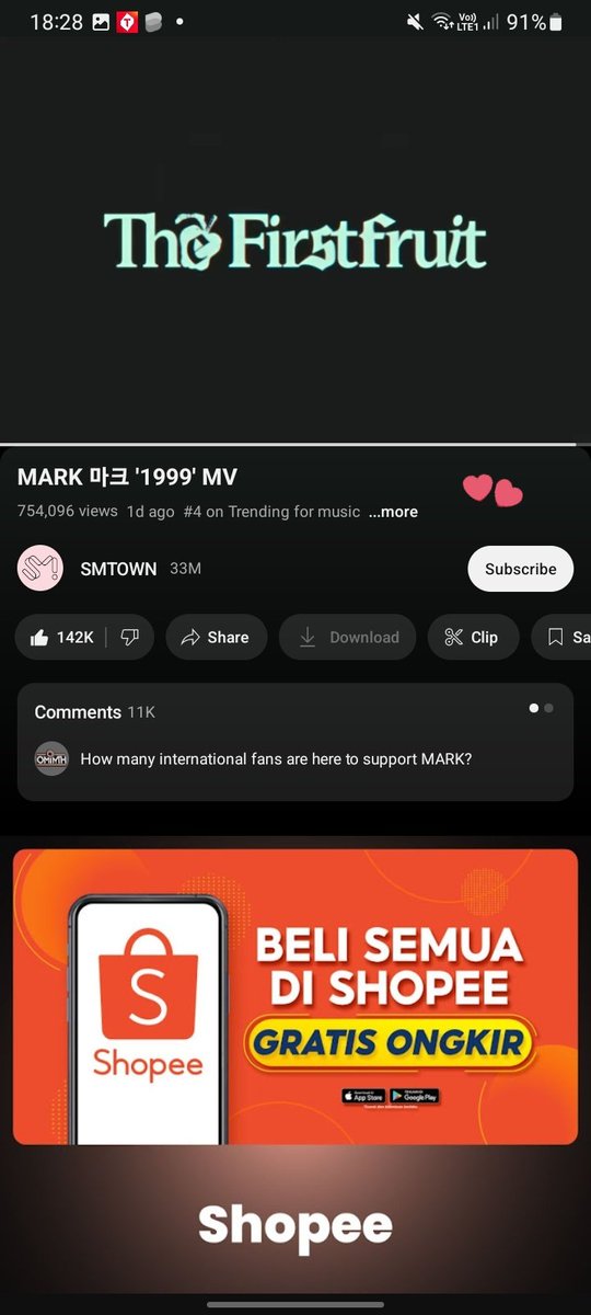 leedyassi's tweet image. Ⓜ️ARK - 1️⃣9️⃣9️⃣9️⃣ STREAMING CHAIN 

🔗: youtu.be/c6PeWqj-moU

#MARK_TheFirstfruit 
#MARK_1999 
#마크의_1999_솔로데뷔 

‼️ DON'T BREAK THE CHAIN ‼️