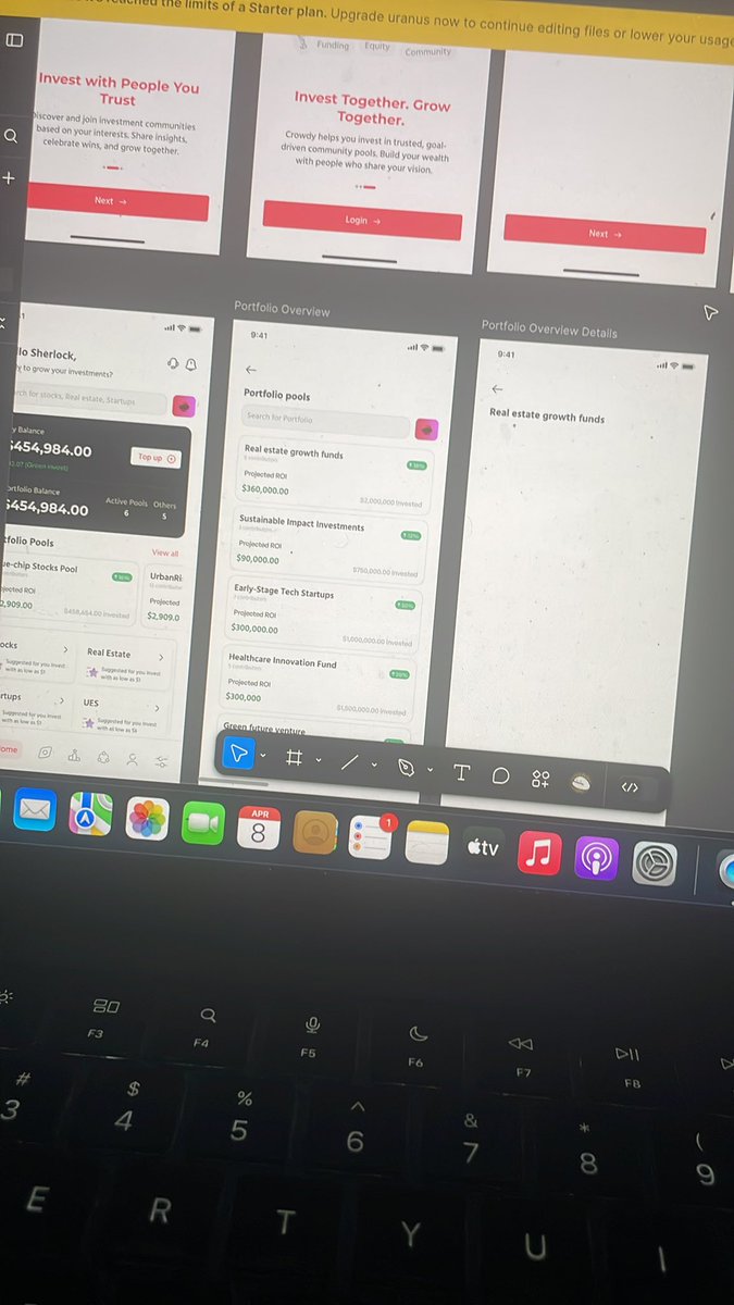 designwithTeea's tweet photo. Peep Crowdy bot— #ai tool to help you make the best investment decisions and also, take a look at your portfolio pools.
#uiuxdesign #crowdy #yourinvestmentPadi.
Tell me what you think about this design. https://t.co/lGGowsE4Lj