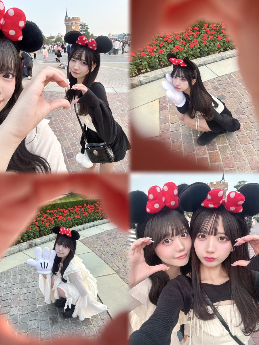 karen_hpcr's tweet photo. ディズニーかわいい撮り方🐭🏰💞 https://t.co/zjmvksaoYO