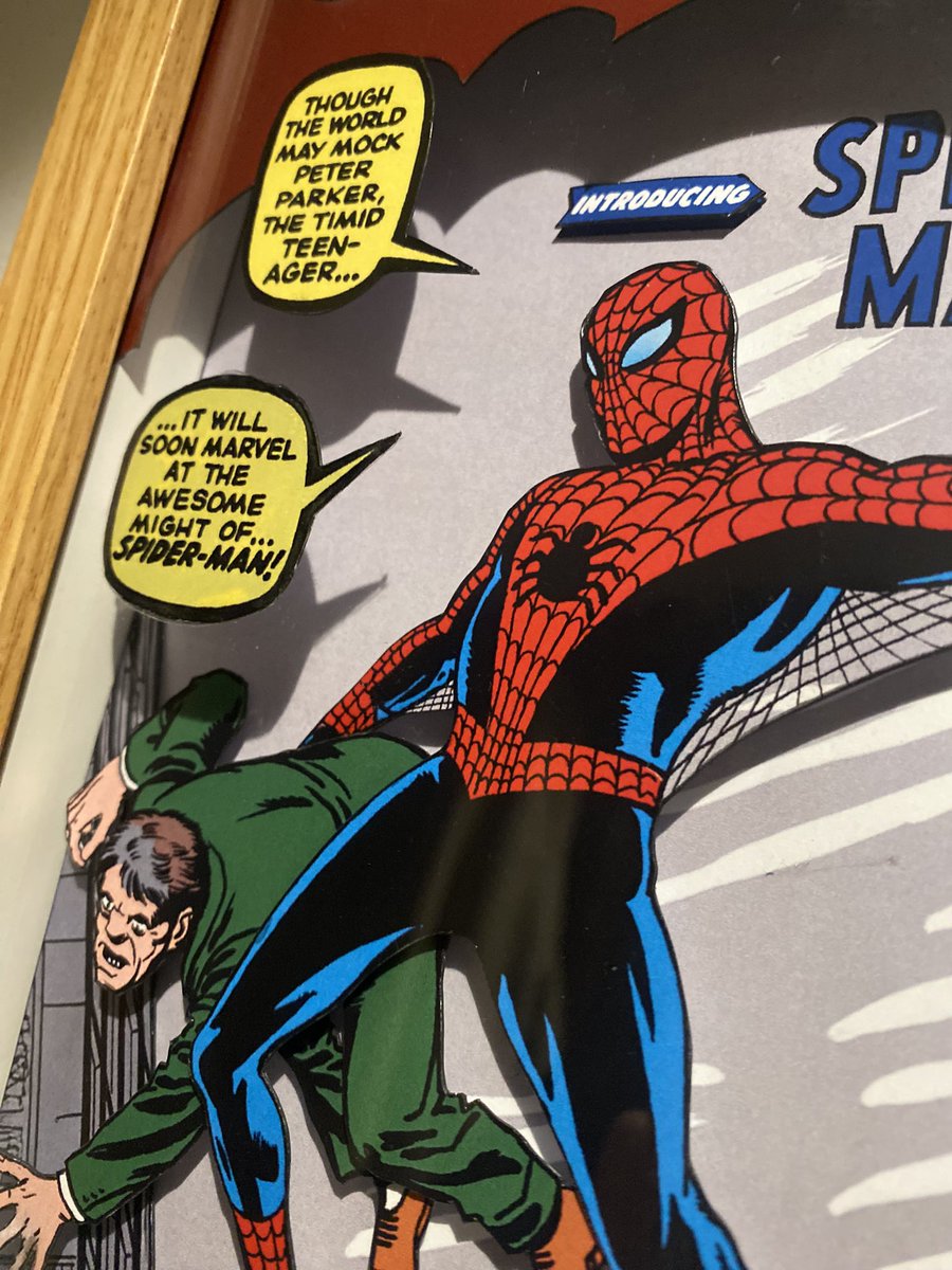 grossoshadowbox's tweet photo. 🕸️ AMAZING FANTASY #01 🕸️ (20x25cm)

❤️Hecho a mano con amor❤️

✉️ Haz tu encargo por MD o en grossoshadowbox@gmail.com 💕

#shadowbox https://t.co/pDLzFiliKw