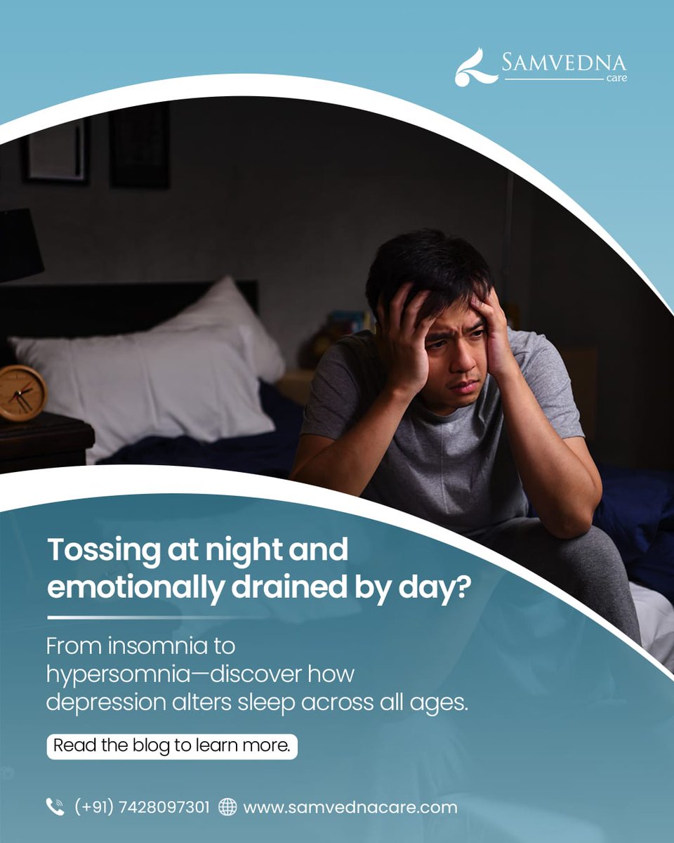 Samvedna Senior Care (@samvednaseniorc) on Twitter photo Ever wondered why you’re wide awake at 3 a.m. with anxious thoughts?
This blog explores how sleep issues are closely tied to emotional health—and what steps you can take to find relief.
Blog Link- samvednacare.com/blog/how-poor-… Ever wondered why you’re wide awake at 3 a.m. with anxious thoughts?
This blog explores how sleep issues are closely tied to emotional health—and what steps you can take to find relief.
Blog Link- samvednacare.com/blog/how-poor-…