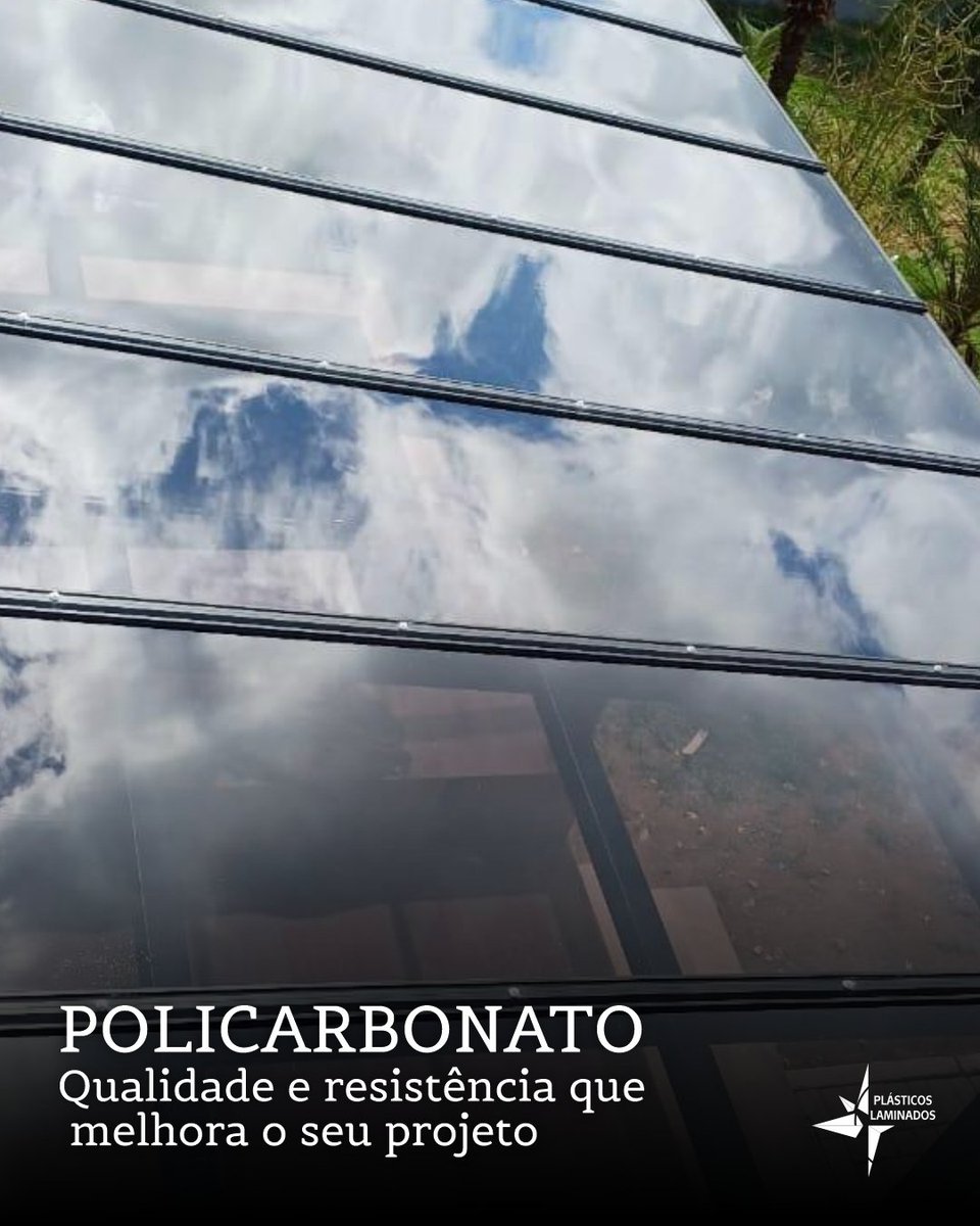 Cobertura de qualidade é POLI TOP!
Invista no Policarbonato Poli Top e tenha qualidade e eficiência em cada projeto!
Acesse plasticoslaminados.com.br 📲