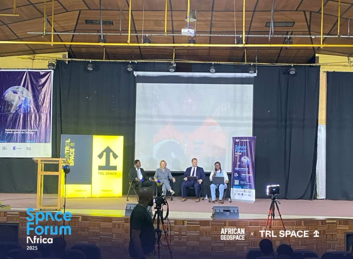 Day 2 in full swing!

The first panel of this second day dives into the opportunities for collaboration and partnerships among African countries. 🌍🤝

#SpaceForumAfrica #SFA2025 #CollaborationAfricaine #InnovationSpatiale #PartenariatsStratégiques