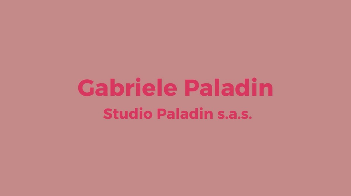 Gabriele Paladin - socio dello Studio Paladin s.a.s., Ambassador della campagna Equamente al Lavoro - ci ha raccontato dell'impegno dell'azienda a veicolare il "cambiamento di prospettiva” in tema di parità di genere.

Guarda l'intervista completa👇
youtu.be/YnLjBZEvI6w