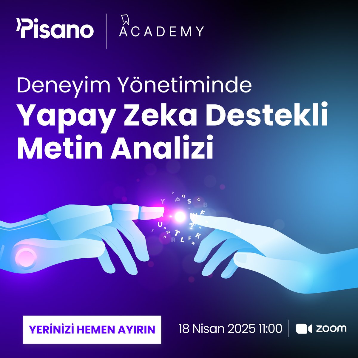 🦾 Açık uçlu yorum ve geri bildirimler, etkili şekilde analiz edildiğinde şirketleri küresel NPS şampiyonları haline getirebiliyor. Peki sırları ne?
 
Gelin yapay zeka destekli gelişmiş metin analizinin gücünü webinarımızda birlikte keşfedelim.
🔗 hubs.la/Q03gkWwn0