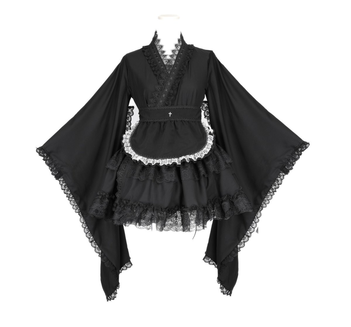 ✝️MINI FRILL YUKATA DRESS✝️ MAJOH 2025 SUMMER NEW ARRIVALS