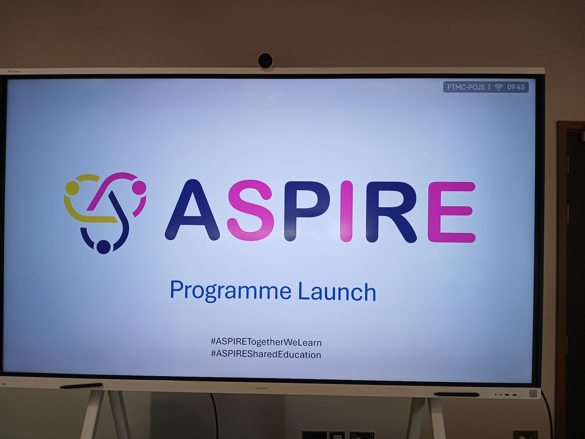 The official launch of the ASPIRE Programme – an ambitious initiative supporting shared education from early years through to post-primary across Northern Ireland and the Southern Border Counties. 

As a proud partner, this builds on our commitment to shared education over the