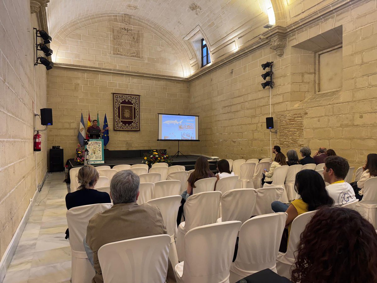 ICMAN-CSIC (@icman_csic) on Twitter photo Hoy <a href="/quique_ortegon/">Enrique Gonzalez-Ortegon</a> en el acto de inauguración de la XIII Feria de la Ciencia en Jerez con la charla"Del Río al Mar: Un Viaje de Vida Acuática"
Descubriendo la diversidad y funcionamiento de macroinvertebrados y peces de estos ecosistemas interconectados
<a href="/CEPdeJEREZ/">CEP de Jerez</a> <a href="/DG_IFP/">DG de Innovación y Formación del Profesorado</a> Hoy <a href="/quique_ortegon/">Enrique Gonzalez-Ortegon</a> en el acto de inauguración de la XIII Feria de la Ciencia en Jerez con la charla"Del Río al Mar: Un Viaje de Vida Acuática"
Descubriendo la diversidad y funcionamiento de macroinvertebrados y peces de estos ecosistemas interconectados
<a href="/CEPdeJEREZ/">CEP de Jerez</a> <a href="/DG_IFP/">DG de Innovación y Formación del Profesorado</a>