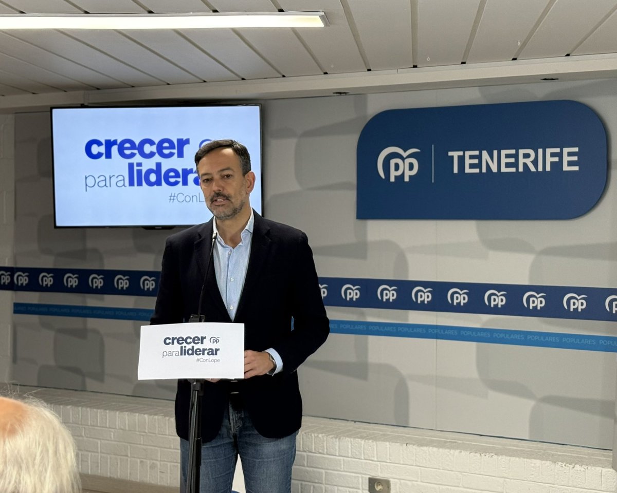 Una vez convocado el X Congreso Insular del <a href="/ppdetenerife/">Partido Popular de Tenerife</a>, les anuncio que tengo la intención de presentar mi candidatura a la presidencia del Partido Popular de Tenerife.

Lo hago convencido del potencial de este proyecto político, que está al servicio de los tinerfeños y las