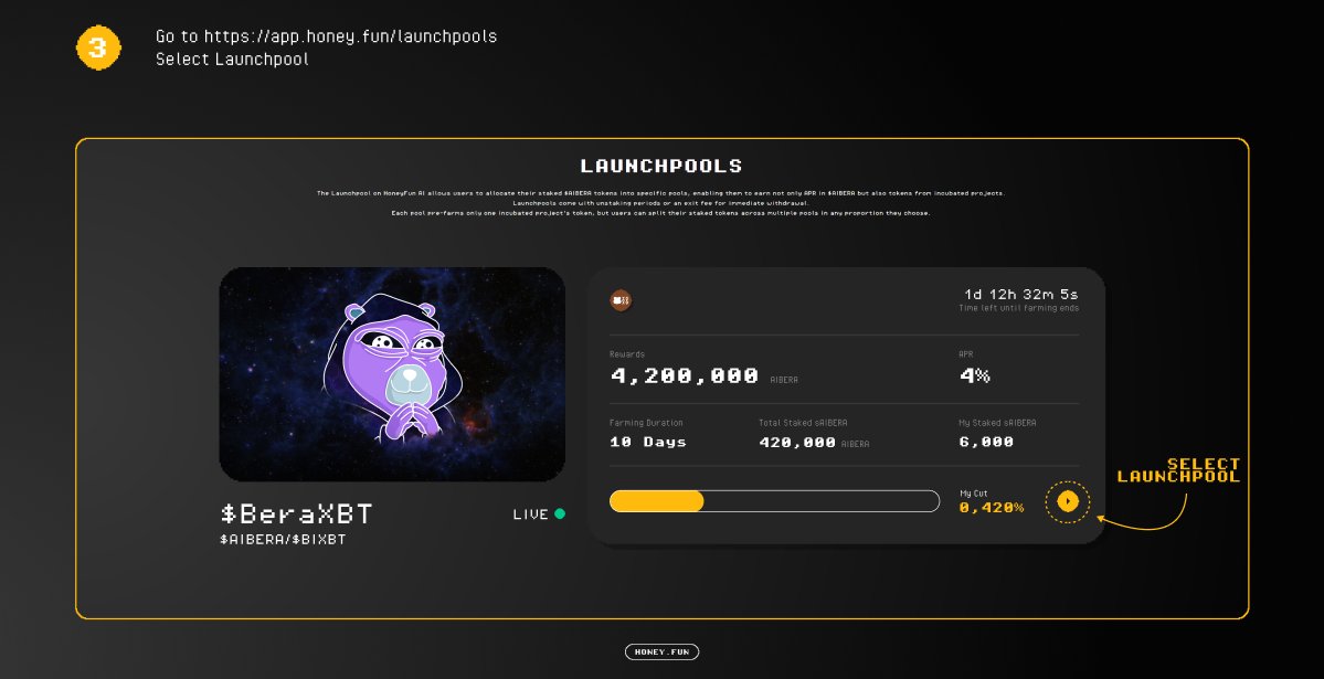 🧵 New to <a href="/berachain/">Berachain Foundation 🐻⛓</a> and wondering how to farm 4-digit APRs?

Here’s your golden flywheel guide using $AIBERA as an example! 🏆
 
Let’s go step by step 👇

Step 1️⃣: Bridge to Berachain
🔗 bridge.berachain.com

Use the official Berachain Bridge (powered by LayerZero) to move