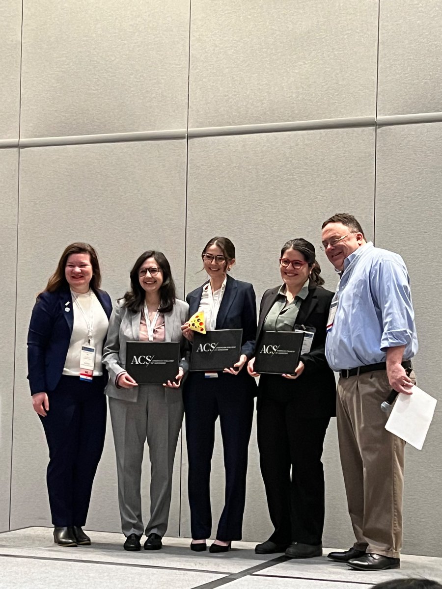 RAS-ACS (@rasacs) on Twitter photo Congratulations to our health policy and advocacy research winners!
1. <a href="/ahhernandezMD/">Alexandra Hernandez</a>
2. <a href="/annawhiite/">Anna White</a>
3. <a href="/AlizehAbbas16/">Alizeh Abbas</a>
#ACSLAS25 <a href="/RachaelEssig/">Rachael Essig, MD</a> <a href="/msutherlandmd/">Michael Sutherland</a> <a href="/AmCollSurgeons/">American College of Surgeons</a> Congratulations to our health policy and advocacy research winners!
1. <a href="/ahhernandezMD/">Alexandra Hernandez</a>
2. <a href="/annawhiite/">Anna White</a>
3. <a href="/AlizehAbbas16/">Alizeh Abbas</a>
#ACSLAS25 <a href="/RachaelEssig/">Rachael Essig, MD</a> <a href="/msutherlandmd/">Michael Sutherland</a> <a href="/AmCollSurgeons/">American College of Surgeons</a>