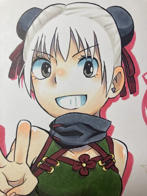 お題箱に中学の頃の絵が見たいと来ていたので。 中学いっぱい描きすぎてどの頃を好きと言って 下さったのか分からないのですが、、、 (リプに続きます)
