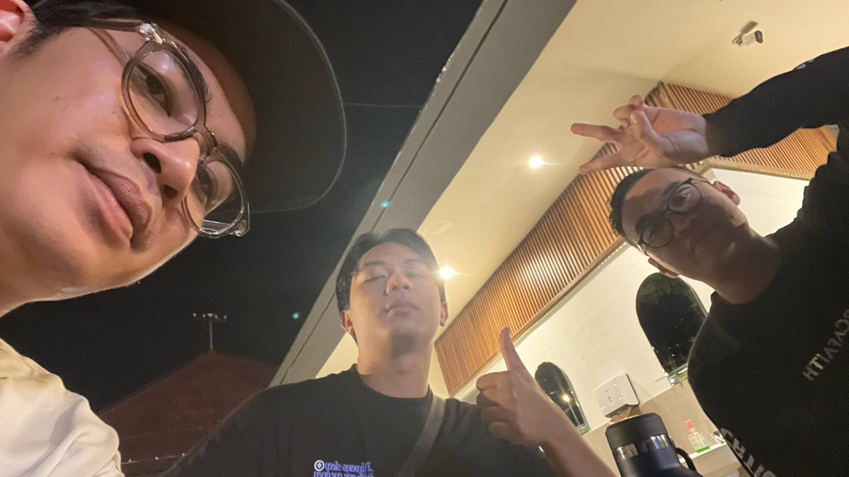 Ngopi bersama pak Edik dan pak Arif 🤓👍✌️