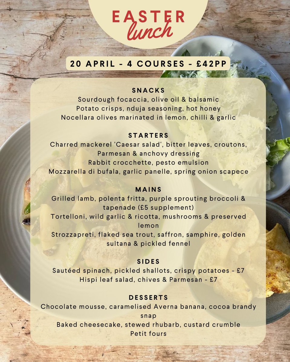 CinCinUK's tweet photo. This Spring, we will be opening our doors to host a series of lunches for the Sundays worth celebrating.

​​​​​​​First up, Join us for an Easter feast fit for the family. 

Book now. https://t.co/dyrdQMdqsu