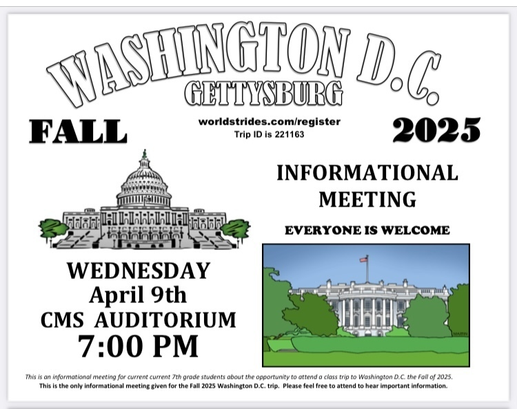 CelebratingCMS's tweet photo. Information about the DC meeting. https://t.co/Ox4iw35V75