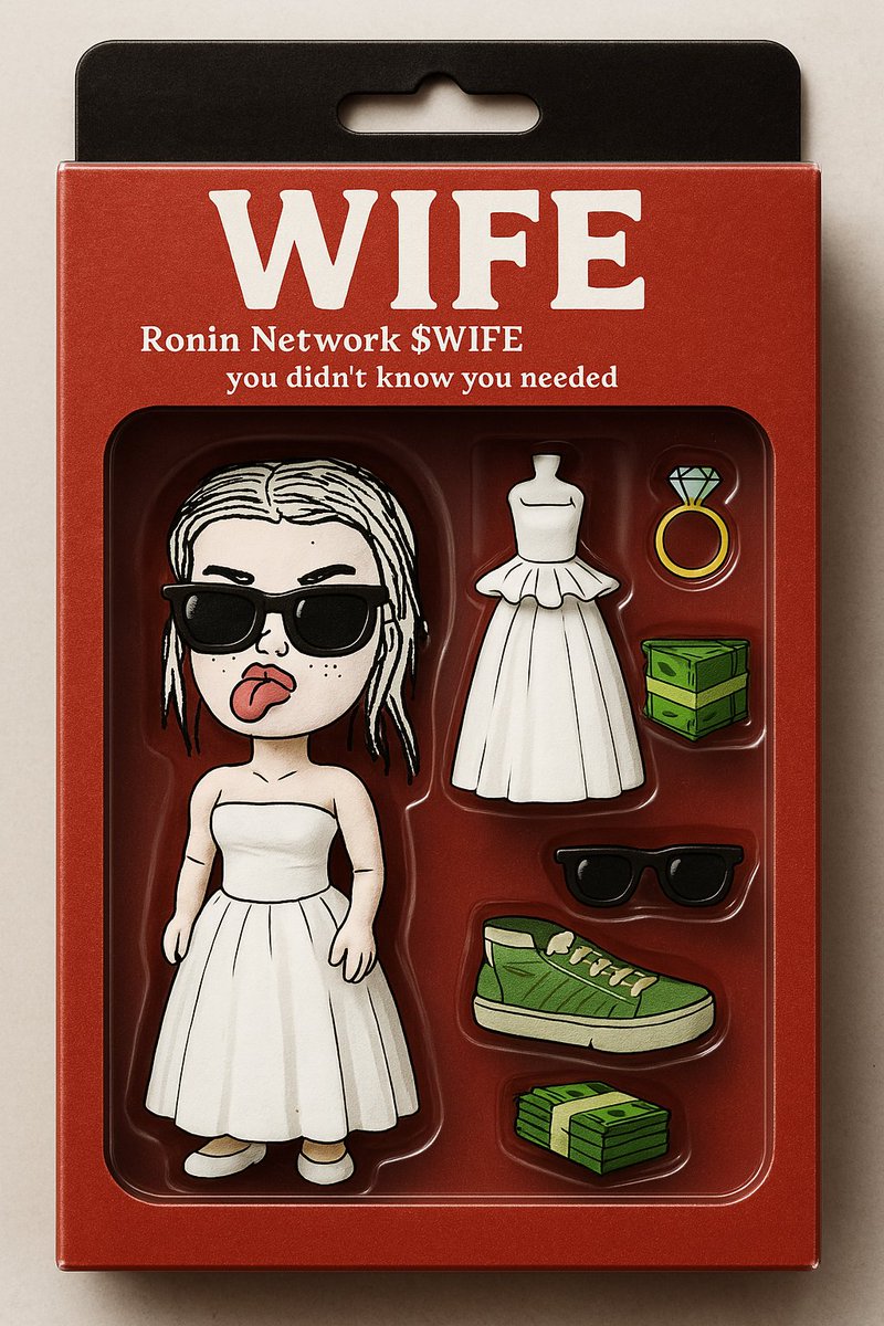 Shut up and take my money! 💸💰

$WIFE action figure 🥵🥵