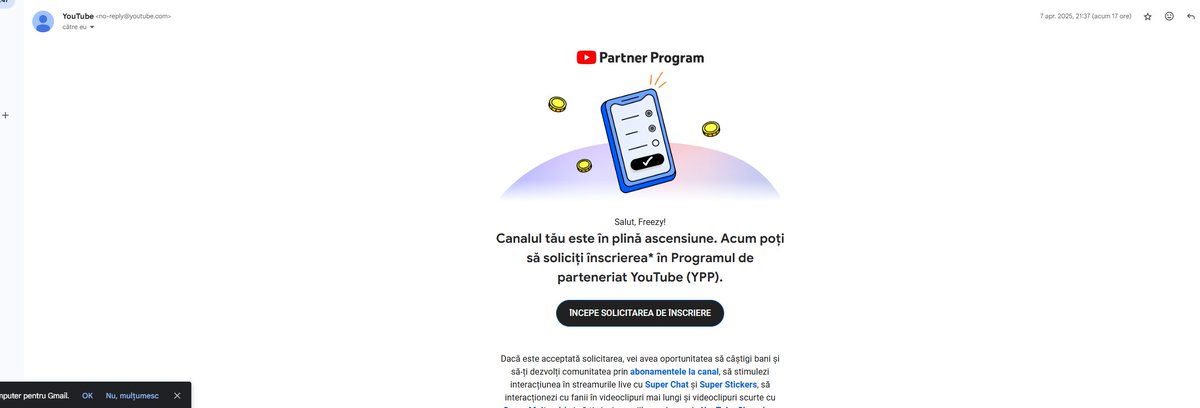GazeRBX's tweet photo. Hey @YouTube I have been accepted in the partner program but I cant apply for it? Can u help me? https://t.co/fyr1dP2FOU