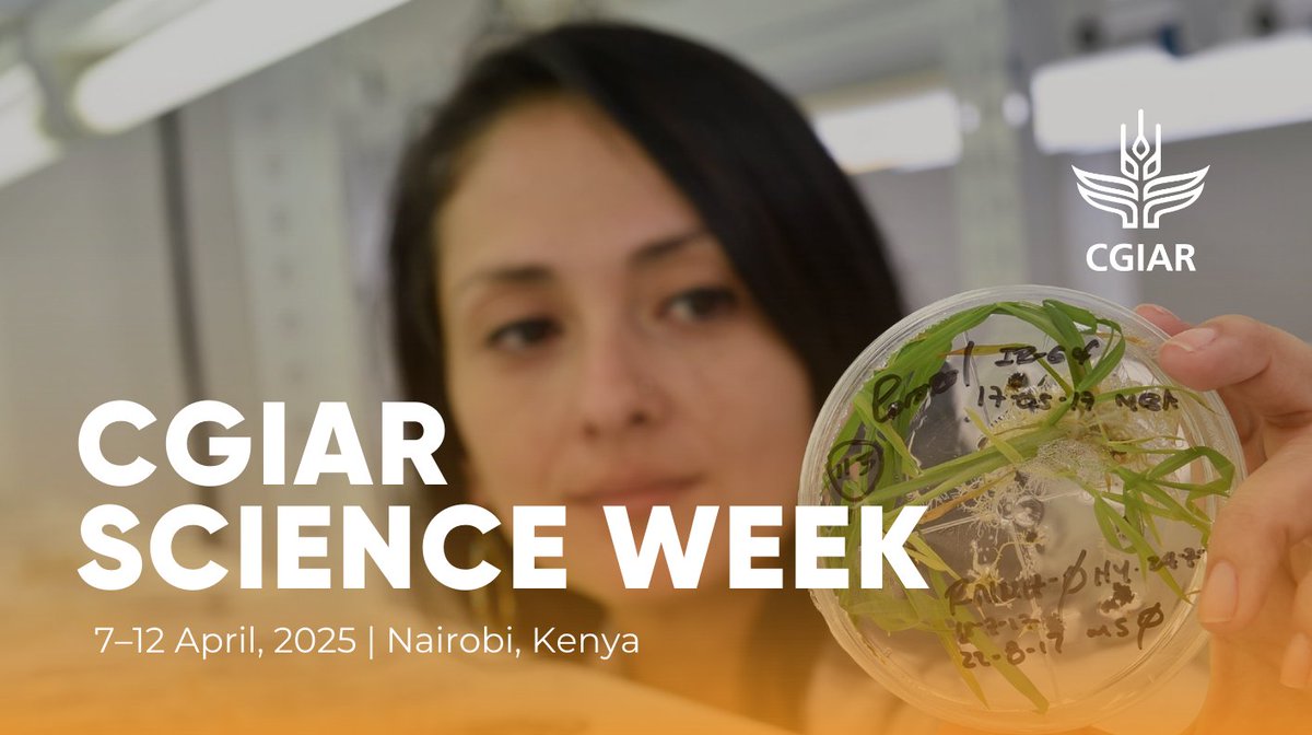 The HLPE-FSN is at <a href="/CGIAR/">CGIAR</a> ScienceWeek in Nairobi! 
This important gathering brings together leading scientists and decision-makers in agriculture, climate, and health to advance research and innovation, inspire action, and foster partnerships for sustainable food systems.