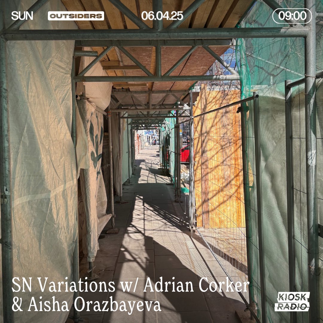 SnVariations's tweet image. Our 2nd Kiosk Radio show with @CorkerAdrian and @AishaOrazbayeva is  now archived and can be listened to here.                                                                kioskradio.com/episode/2025-0…