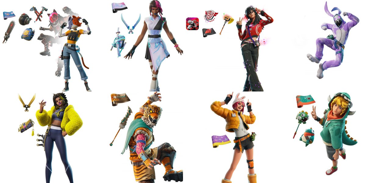 Kapirosco's tweet photo. Novos cosméticos adicionados na atualização v34.30

📣 Junte-se ao maior Canal de notícias e vazamentos sobre Fortnite no WhatsApp e fique por dentro de tudo!
🔗 https://t.co/ku4qoKLEyv
#Divul https://t.co/1krUciL3RB