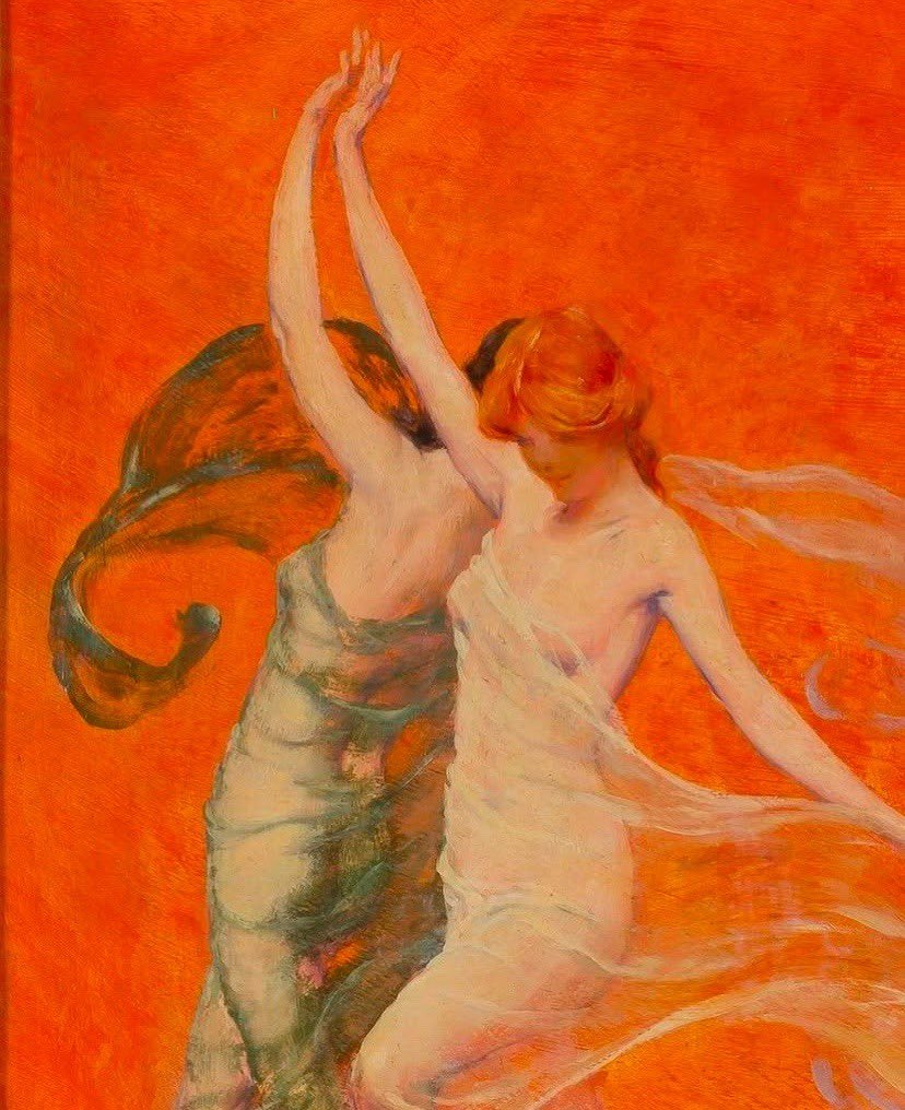 Warren B. Davis - Dance of Three Muses https://t.co/lndN7bZO9I