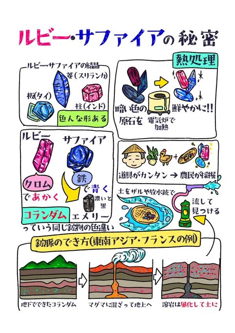 ルビー・サファイアのひみつ 