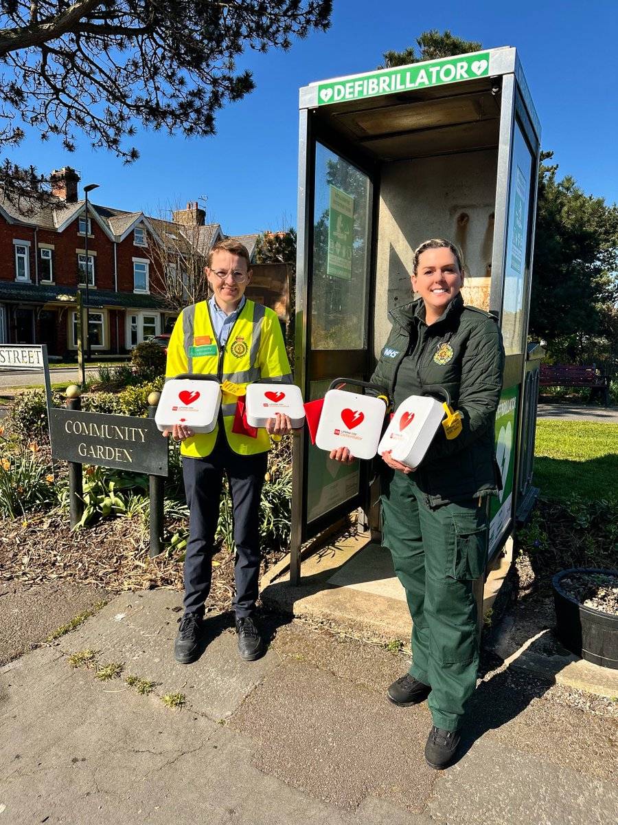 I was honoured to deliver 4 new defibrillators this morning, to <a href="/OwenPM1990/">Owen Martin</a> on behalf of Silloth First Responders group, who with a donation to <a href="/NWAmbCharity/">North West Ambulance Charity</a> were able to replace 4 aged community public access defibrillators, to keep the rural area of #Silloth rescue ready again.