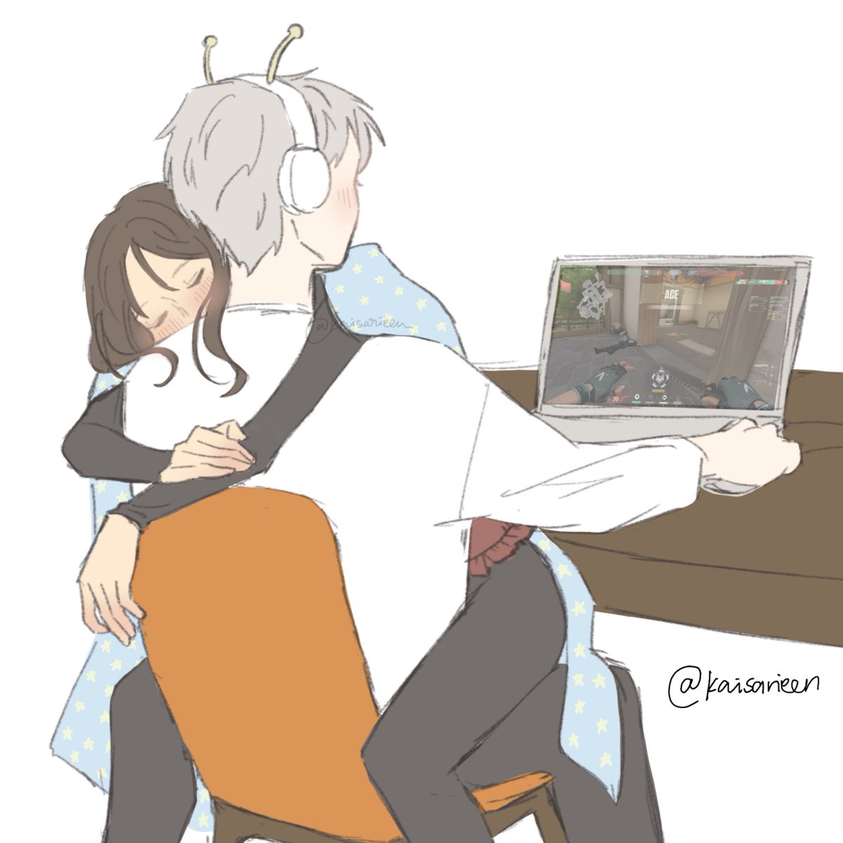 kaisarieen's tweet photo. 👾 Streamer!Xavier AU thread 👾 https://t.co/gDtqIXhxQ0