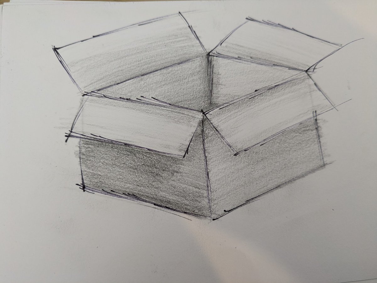 Haven't really done this before, imperfect sketches of random objects, feels nice to not have to overthink artwork when my only tools are limited to pencil, rubber, paper and pen.

(I do not own the images I referenced)