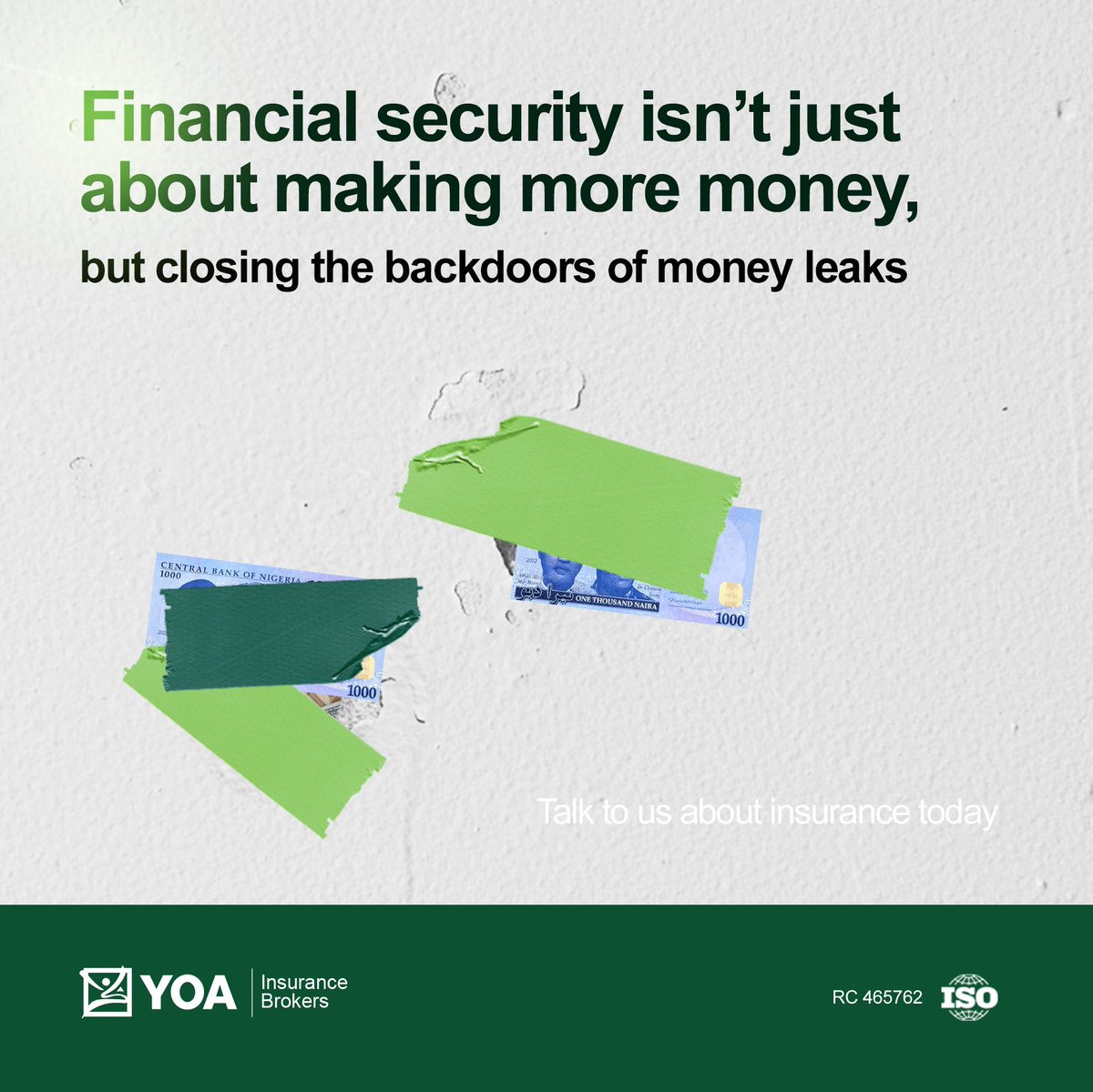 YoaBrokers's tweet image. You don’t just need more income—
you need fewer surprises that drain it.
From unexpected events to overlooked risks,
insurance helps you stay ahead.

#Insurance #YOA #YOAInsurance