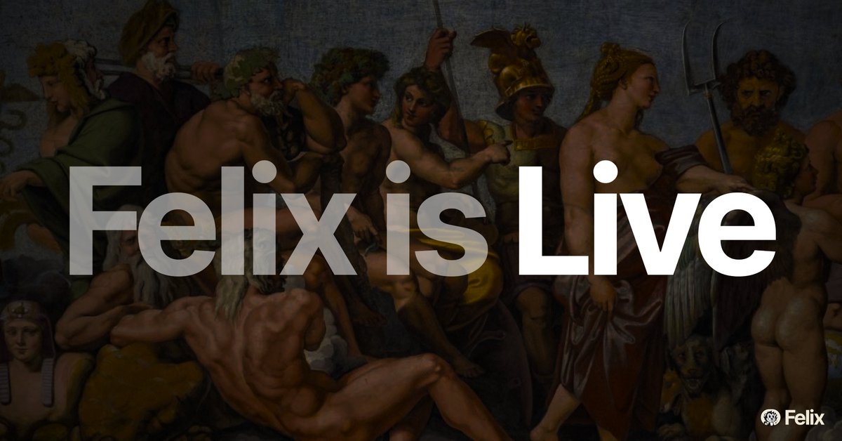 Felix mainnet is now live with a 5M mint cap. 

Got feUSD?

Mainnet link: usefelix.xyz/borrow