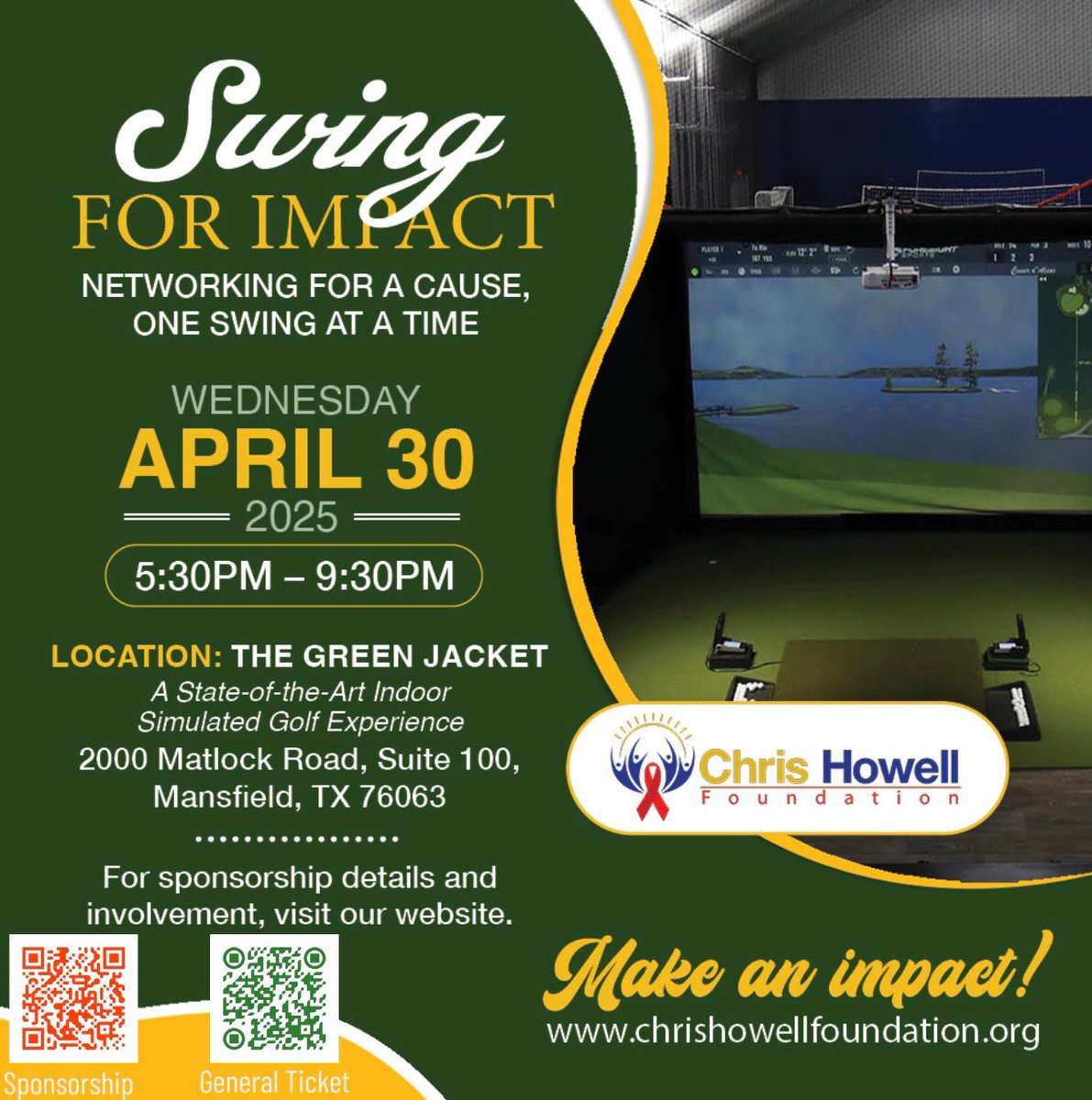 Chris Howell Foundation tweet media