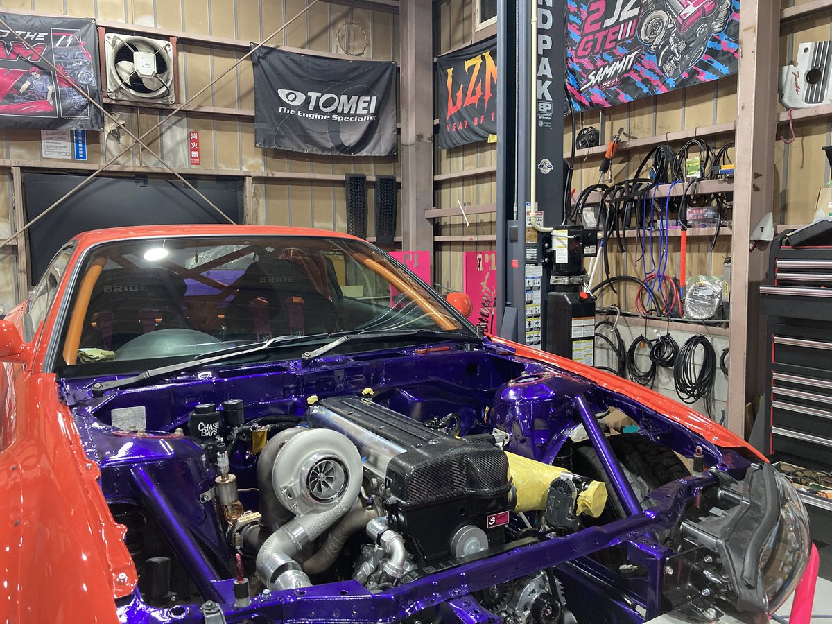 tomei_sawap's tweet image. セッティング楽しみ
あともう少し、頑張れ😎

#TOMEI #2JZ #SAMMIT #FDJ