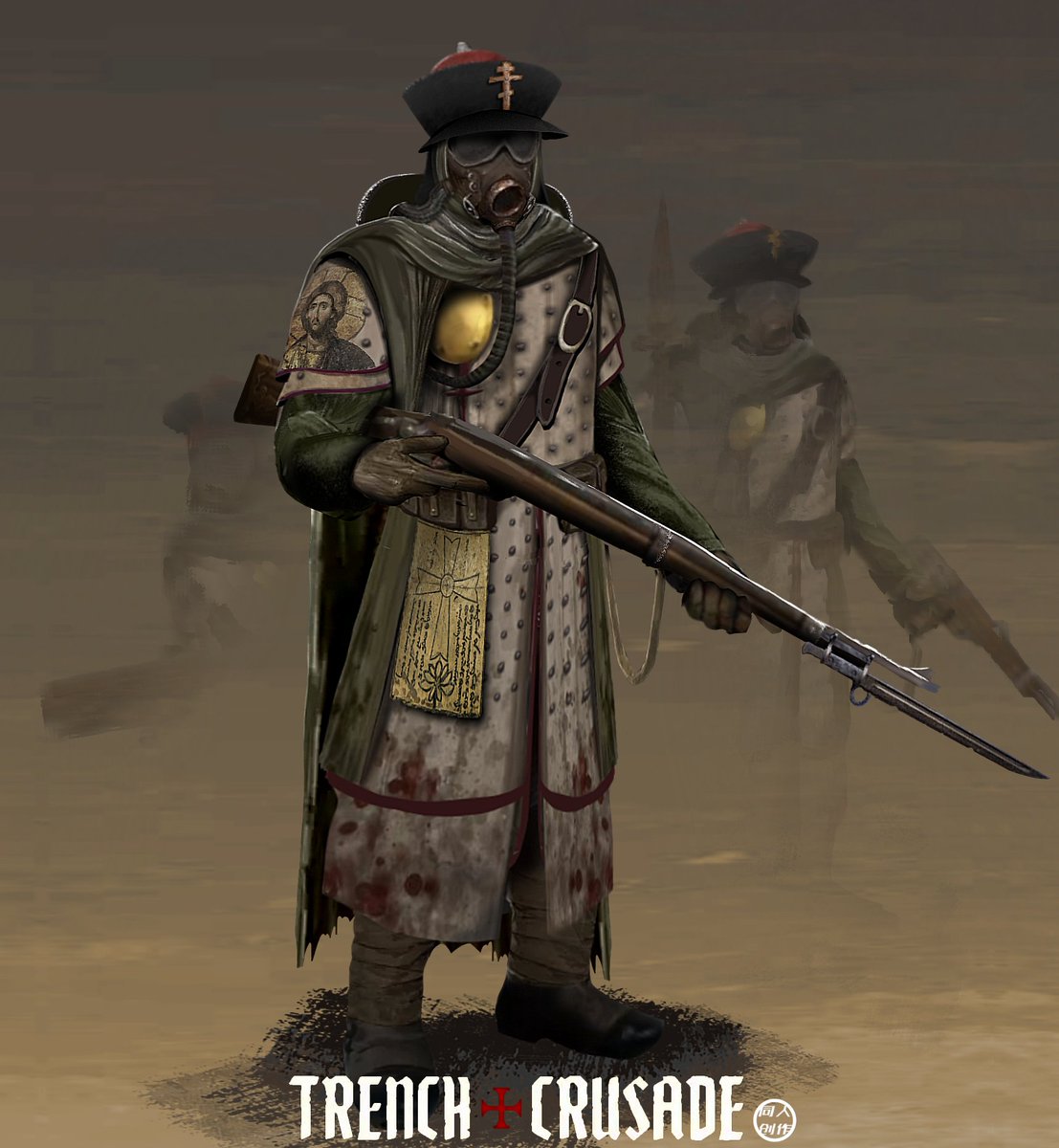 hardluck2129416's tweet image. Fan setting of China in Trench Crusade world by “河鱼” and his friends
North Qing and South Ming——

North Qing developed advanced chemical weapons by combining the knowledge from prophet steles of the Eastern Assyrian Church, dating back to the Tang Dynasty, with Taoist alchemy.…