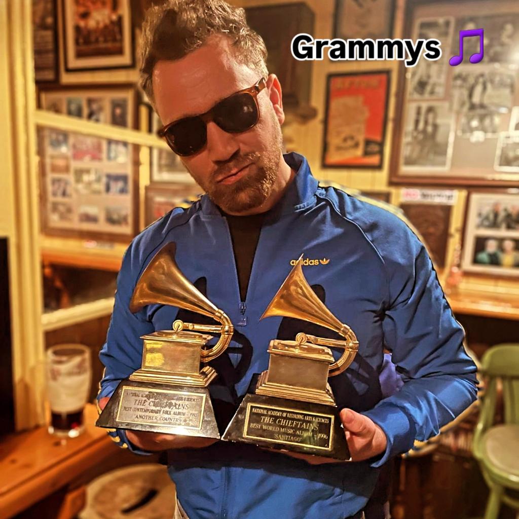 The Halez (@thehalez101) on Twitter photo Whats better then a Grammy?
 How bout 2. #GRAMMYs #thechieftains #thehalez #westport Whats better then a Grammy?
 How bout 2. #GRAMMYs #thechieftains #thehalez #westport