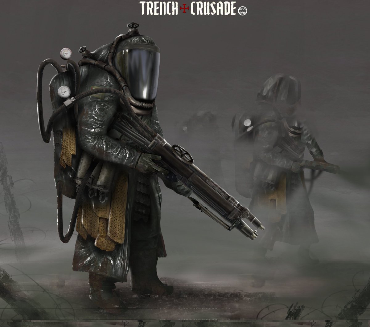 hardluck2129416's tweet image. Fan setting of China in Trench Crusade world by “河鱼” and his friends
North Qing and South Ming——

North Qing developed advanced chemical weapons by combining the knowledge from prophet steles of the Eastern Assyrian Church, dating back to the Tang Dynasty, with Taoist alchemy.…