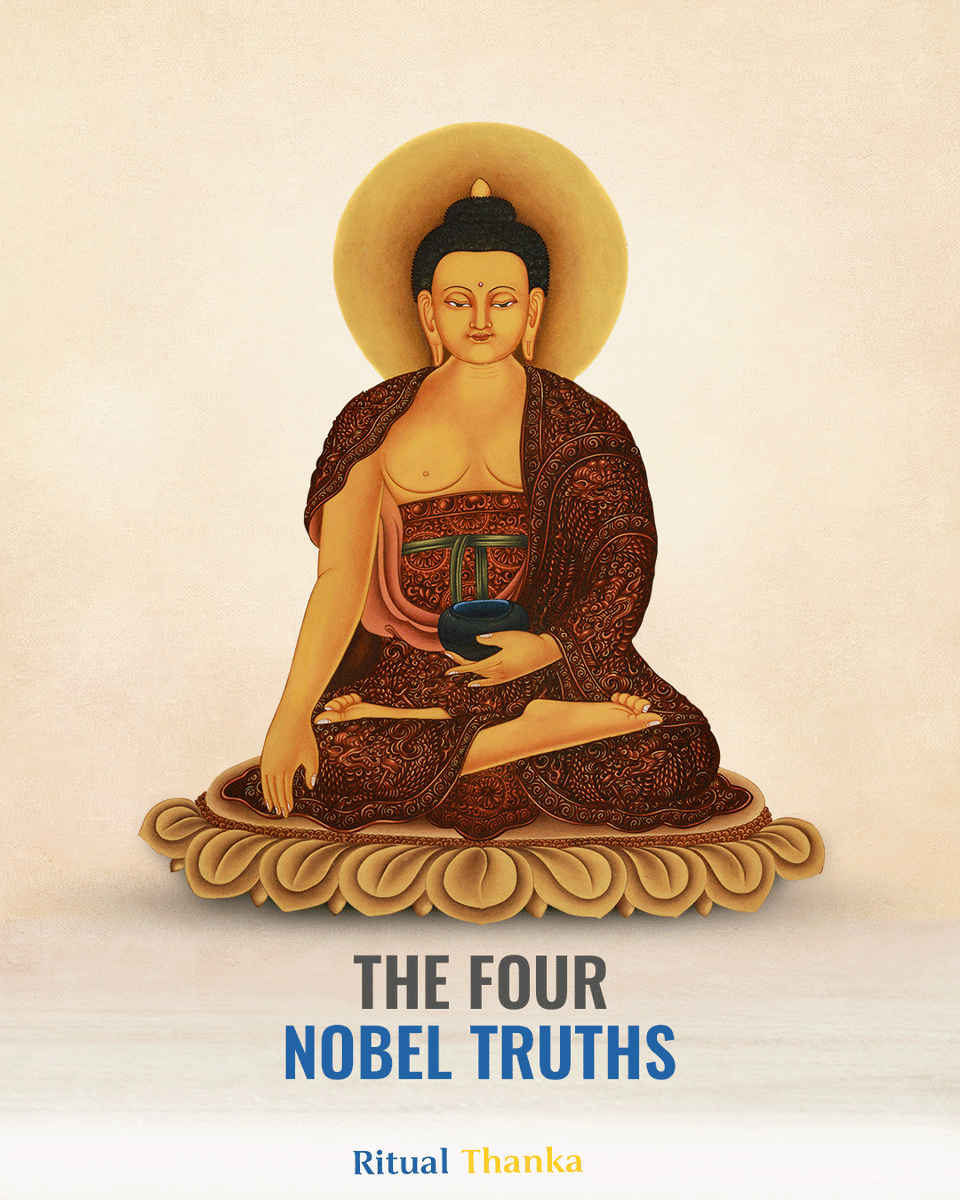 Ritualthanka's tweet photo. ✨ The Four Noble Truths offer deep insights into suffering and the path to true freedom. By embracing them, we transform challenges into growth and peace. 🌸What lessons have guided your journey? Share in the comments! 🙏💫

Code: 10613BRShakyamuniBuddhaT

#ritualthanka https://t.co/DEngNUUNdv