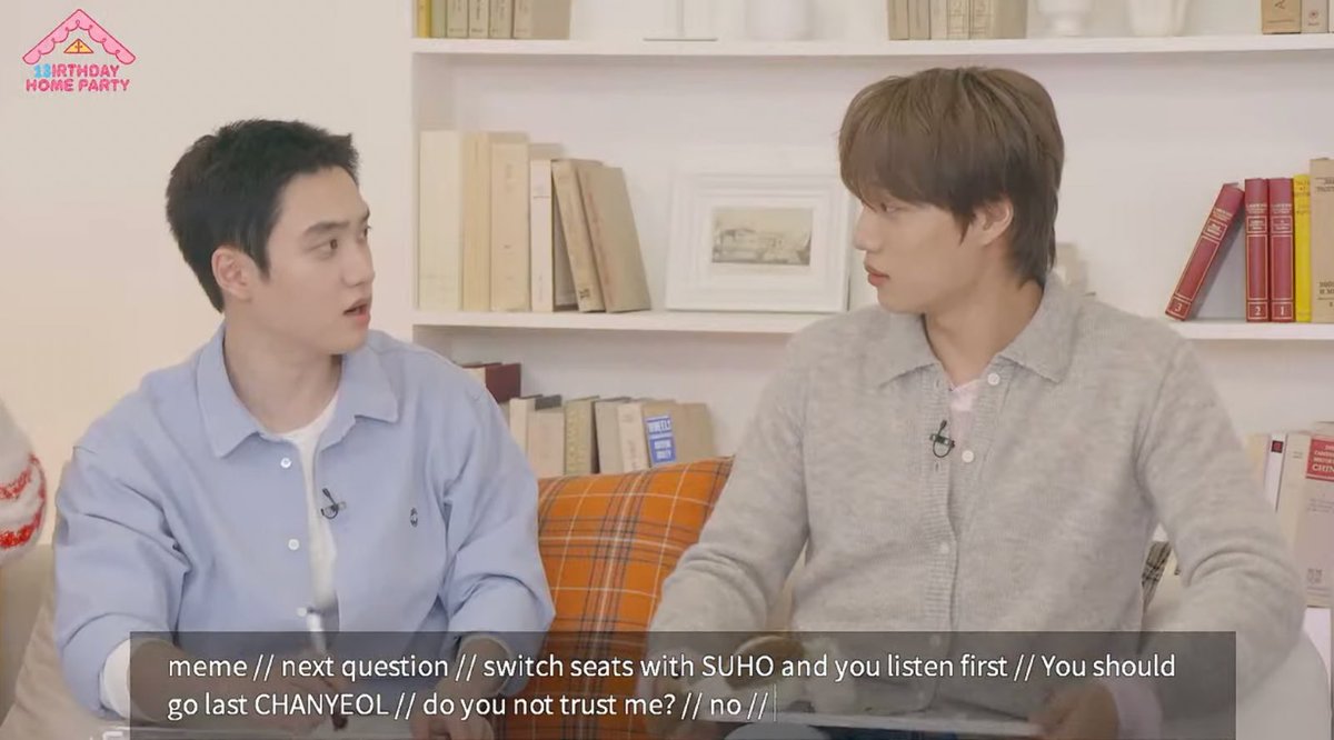 kaisoohoe's tweet photo. Kaisoo constantly bickering like an old married couple was exactly what my doctor prescribed https://t.co/EwtTSOmtiE